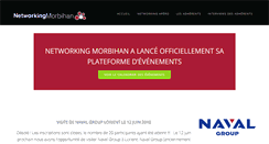 Desktop Screenshot of networking-morbihan.com